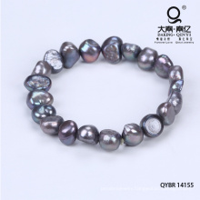 Hand Made Bracelet Made of Beads with Pearl